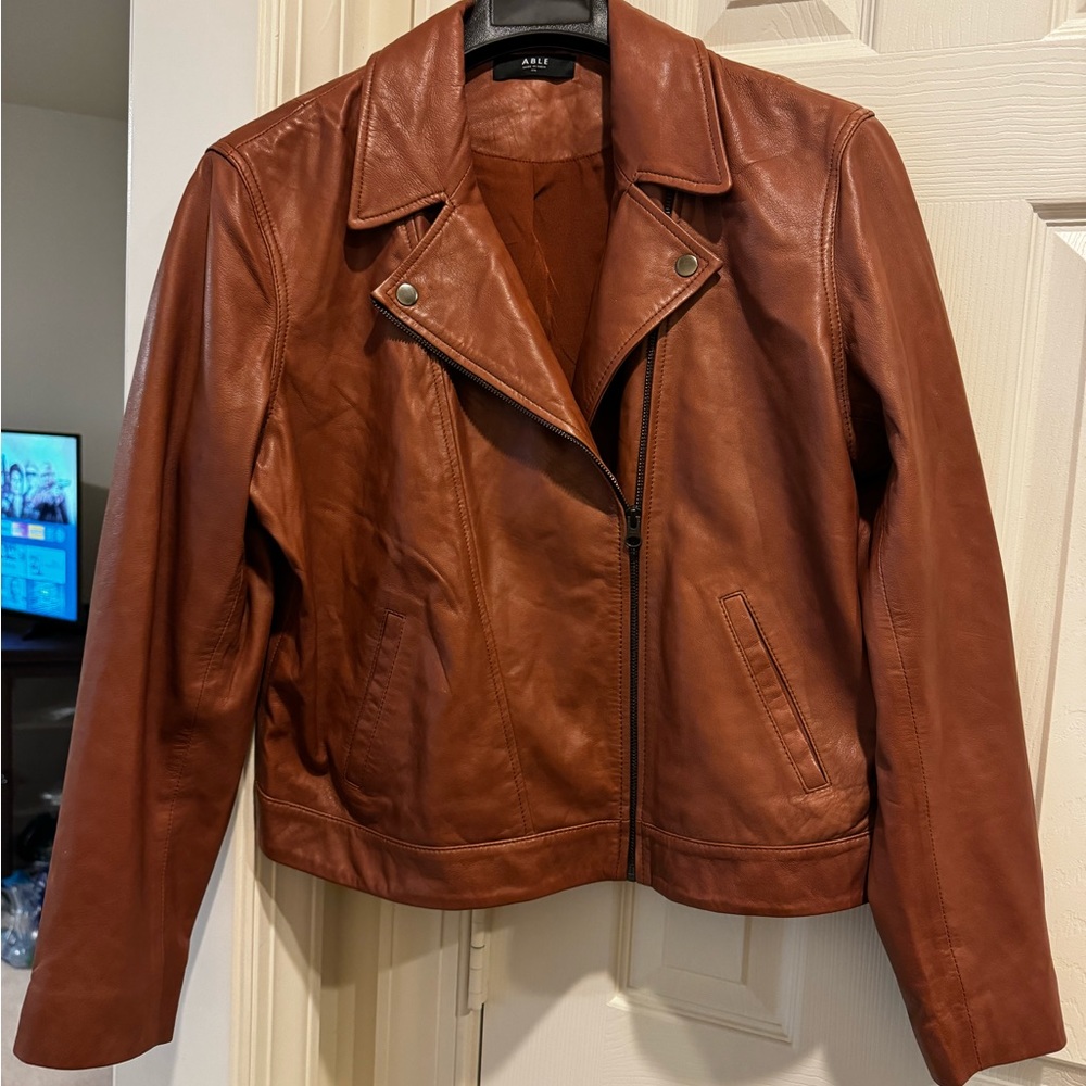 ABLE Maha Leather Jacket